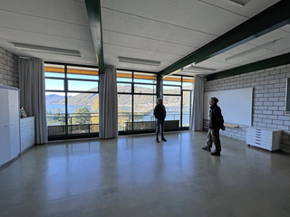 La scuola elementare di Bissone, Aula al primo piano