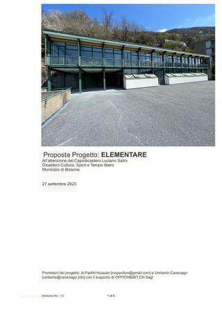 Il progetto 1.0